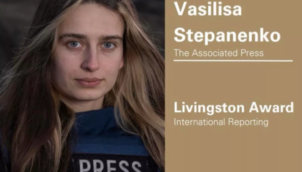 Українська кореспондентка AP Василіса Степаненко в Нью-Йорку отримала премію Livingston Awards 2023