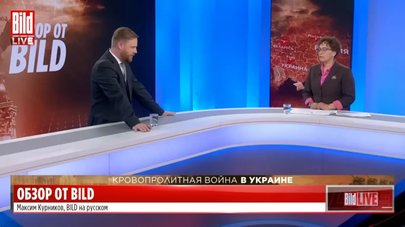 На німецькому «Bild на русском» назвали українців та росіян «біженцями від однієї війни» (ВІДЕО)