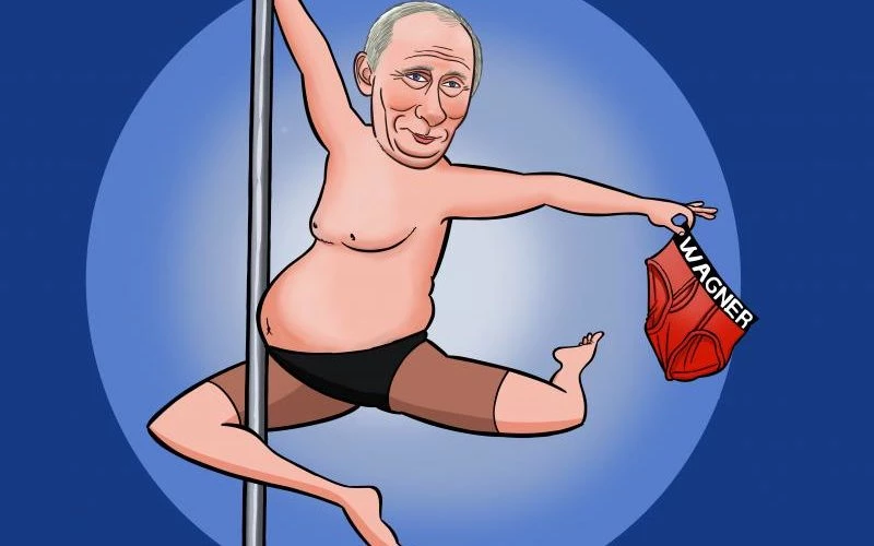 Путін офіційно заявив, що є спонсором тероризму: дайджест пропаганди за 27 червня 2023 року