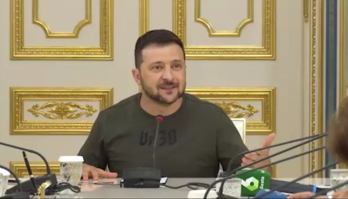 Зеленський в інтерв'ю іспанським медіа: &laquo;НАТО без України &mdash; не НАТО&raquo;