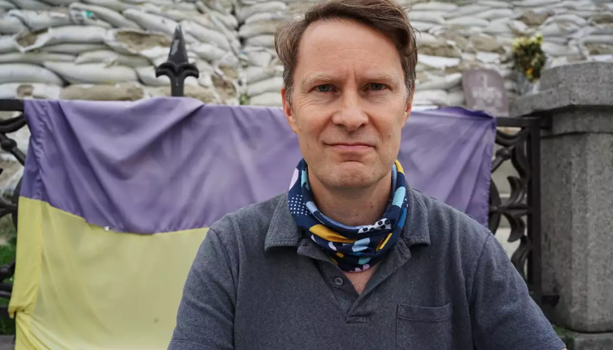 Британський журналіст Люк Гардінґ презентує в Києві книгу про війну в Україні