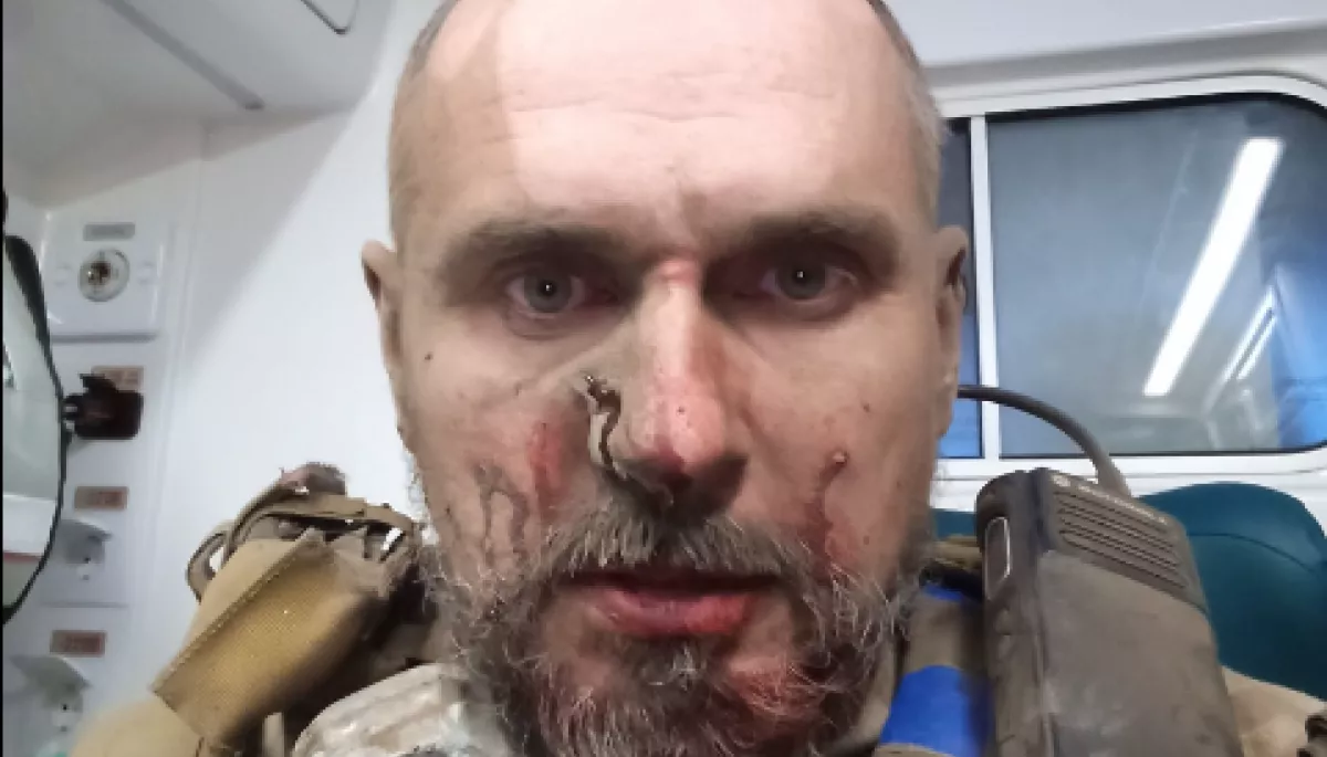 Олег Сенцов потрапив під артилерійський обстріл росіян