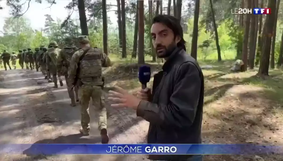 Французький телеканал TF1 випустив репортаж з чеченськими бойовиками, які «захищають» Бєлгородщину від «ворога»