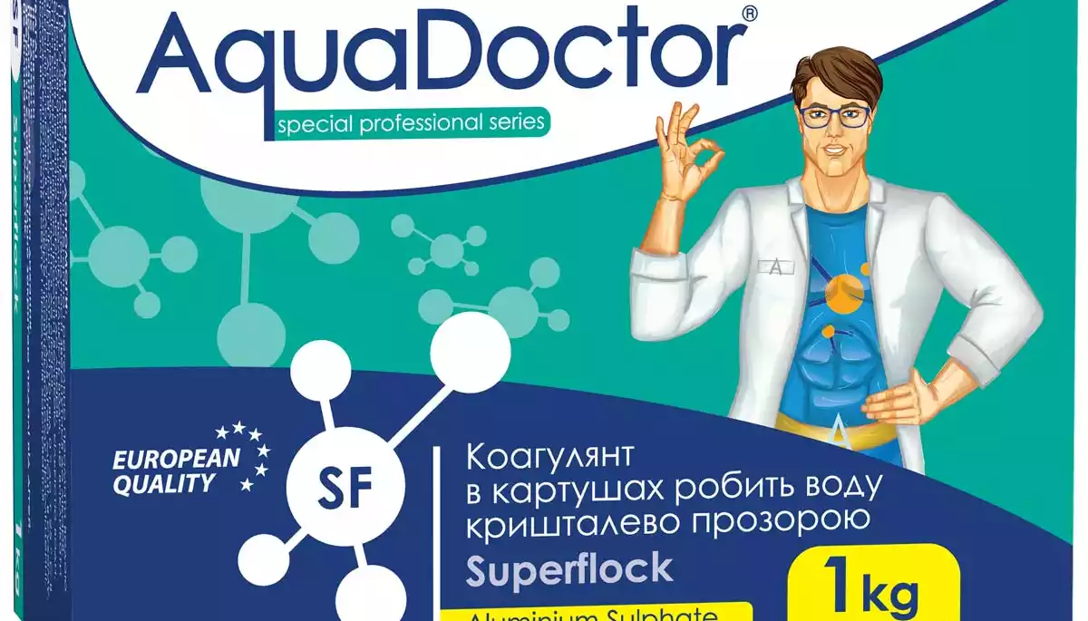 Кришталево чиста вода з коагулянтами AquaDoctor