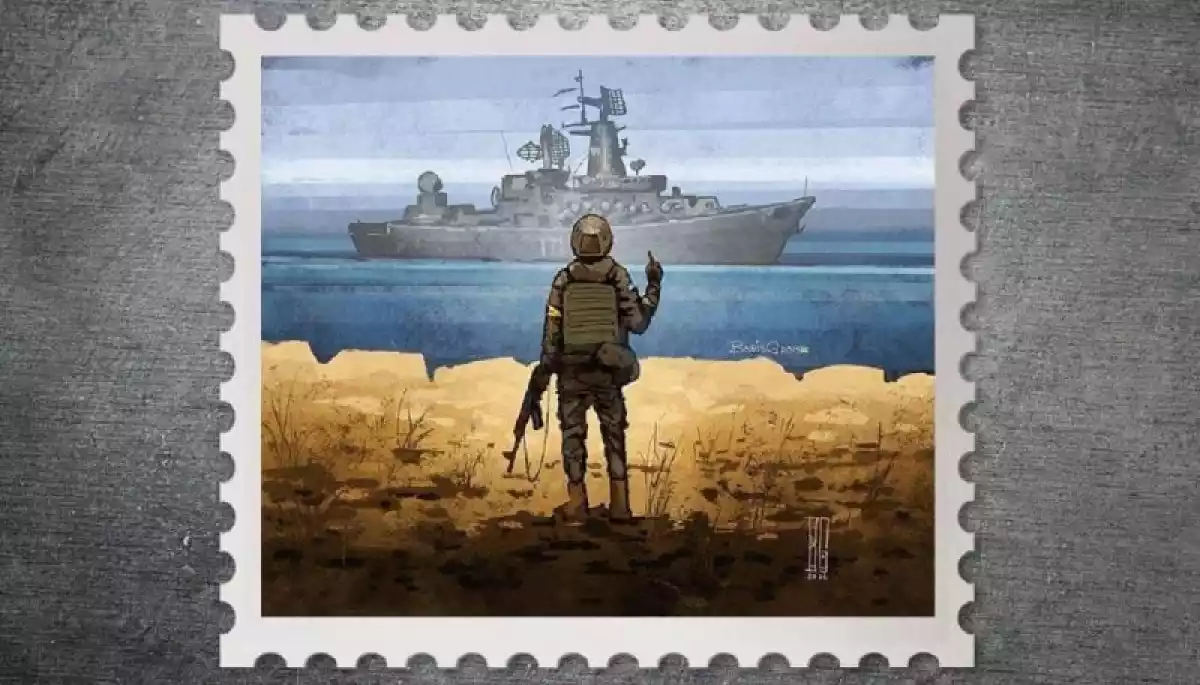 Поштова марка «Русскій воєнний корабль, іді…!» отримала «філателістичний Оскар»