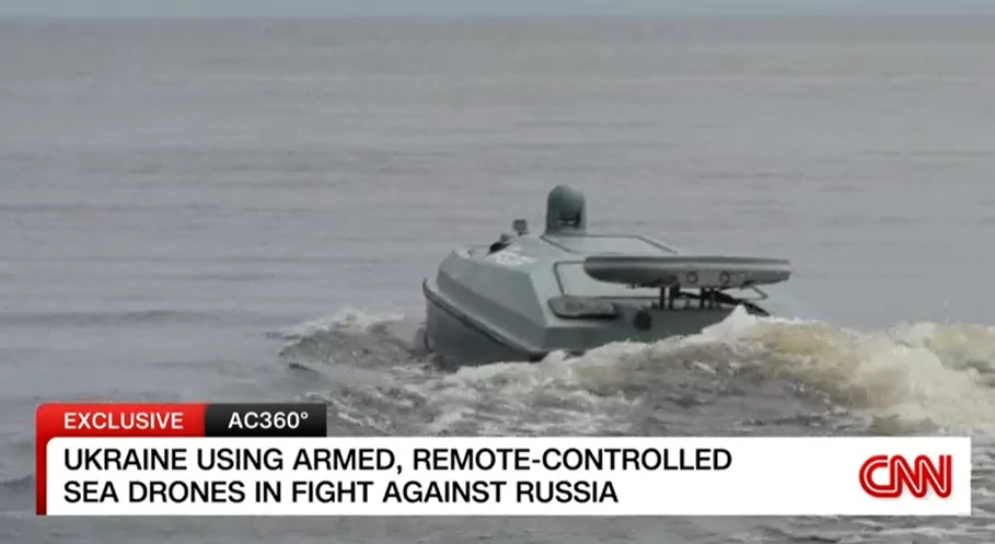 Журналісти CNN показали репортаж про українські морські дрони MAGURA V5 (ВІДЕО)
