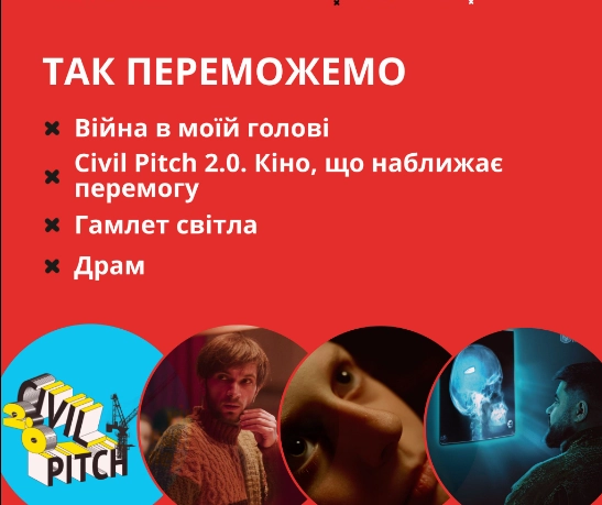 У блоці &laquo;Так переможемо!&raquo; під час ОМКФ-2023 покажуть чотири українських документальних стрічки