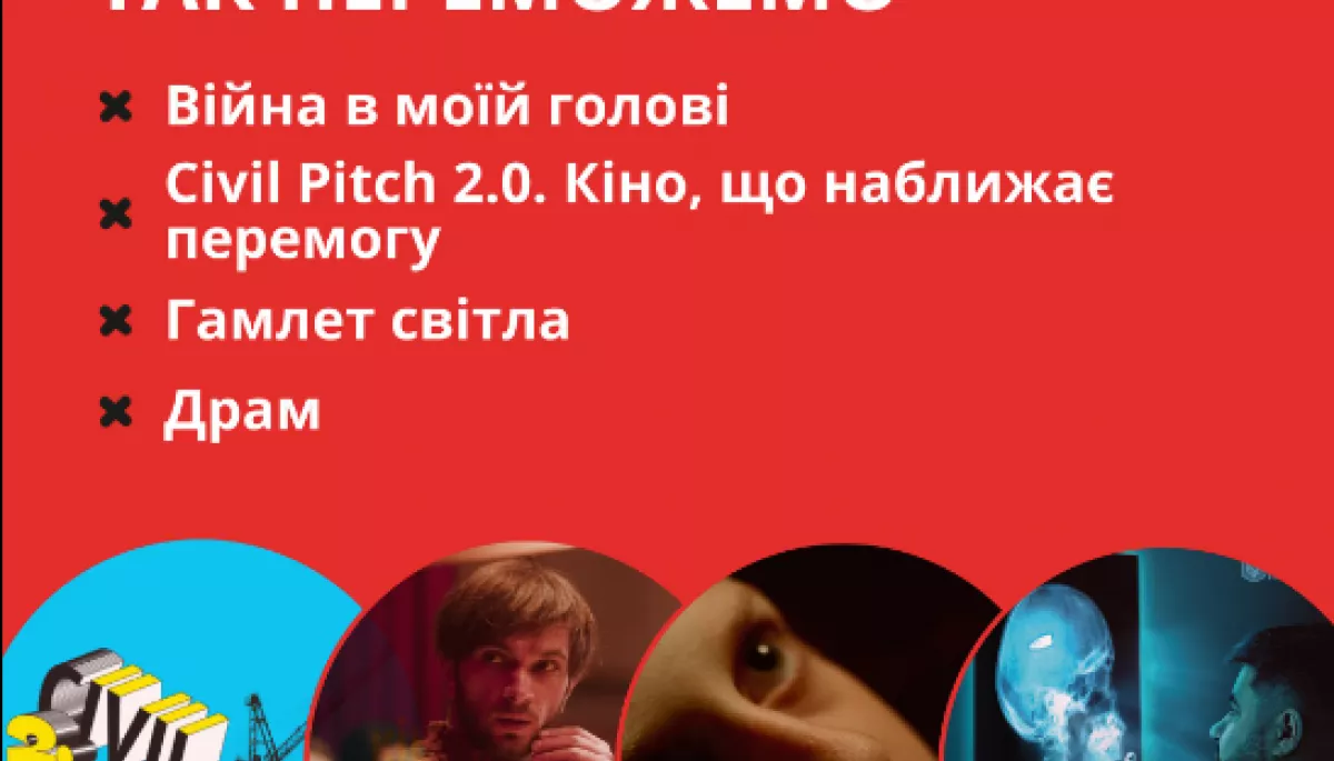 У блоці &laquo;Так переможемо!&raquo; під час ОМКФ-2023 покажуть чотири українських документальних стрічки