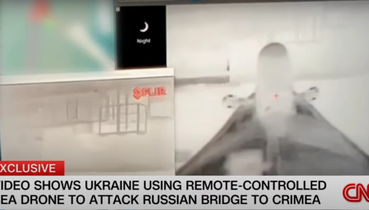 СБУ показала морські дрони власного виробництва та надала ексклюзивні кадри атаки ними на Кримський міст (ВІДЕО)