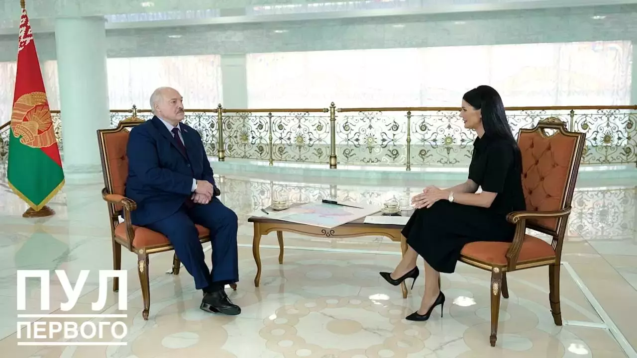Ексведуча каналів Медведчука Діана Панченко взяла інтерв&rsquo;ю в Олександра Лукашенка