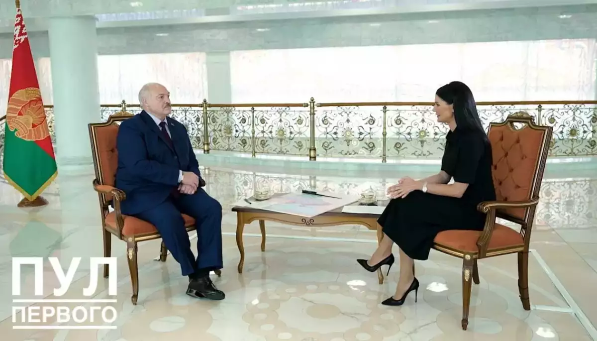 Ексведуча каналів Медведчука Діана Панченко взяла інтерв&rsquo;ю в Олександра Лукашенка