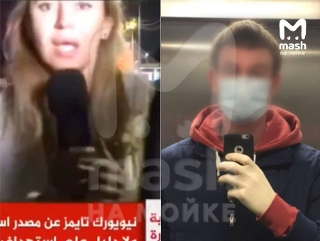 Під час прямого ввімкнення біля &laquo;ПВК Вагнер Центру&raquo; в Петербурзі на журналістку Al Jazeera напав чоловік. Його затримали