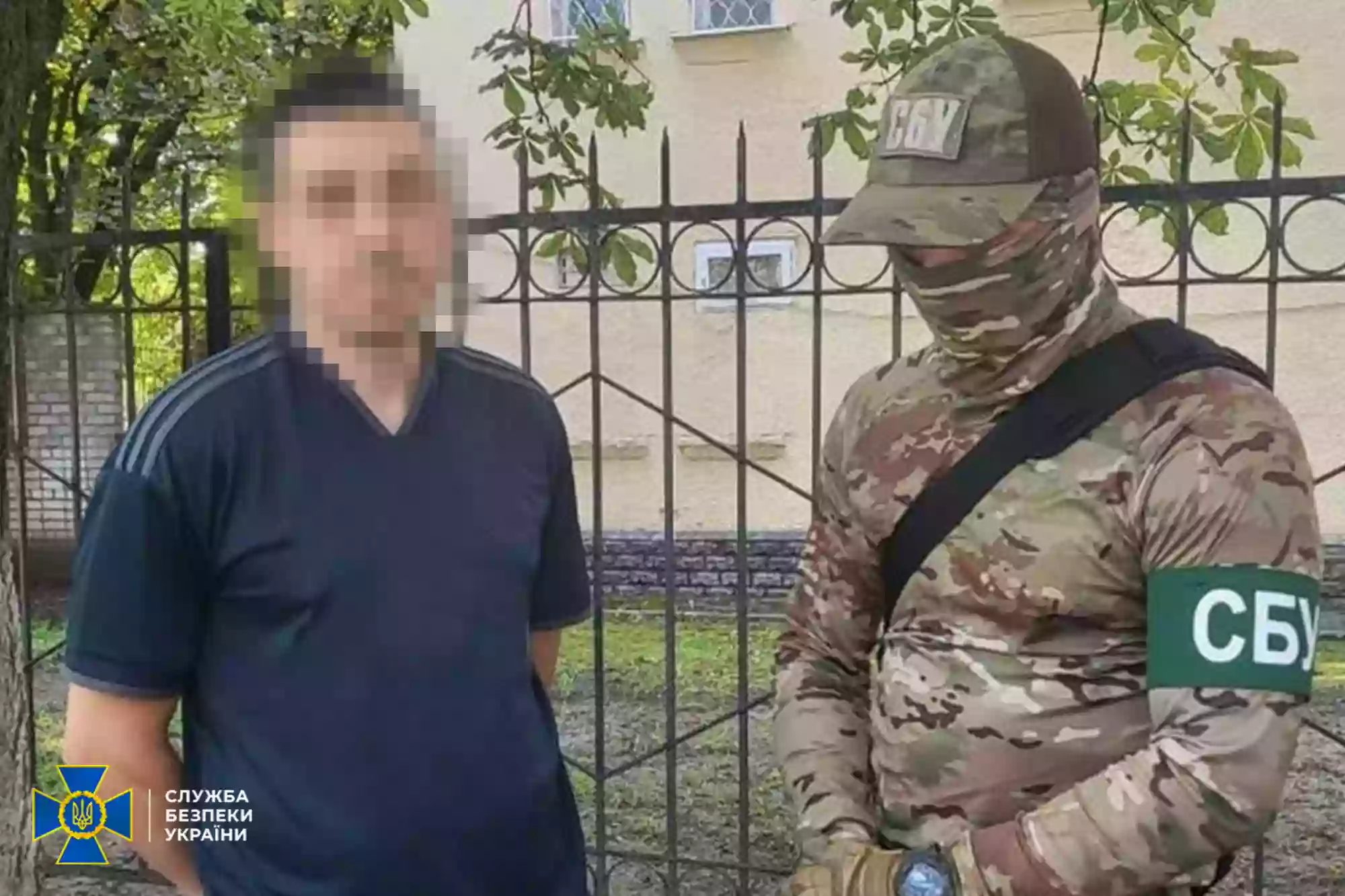 СБУ затримала мешканця Куп'янська, який під час окупації міста брав участь у репресіях проти учасників руху опору на Харківщині