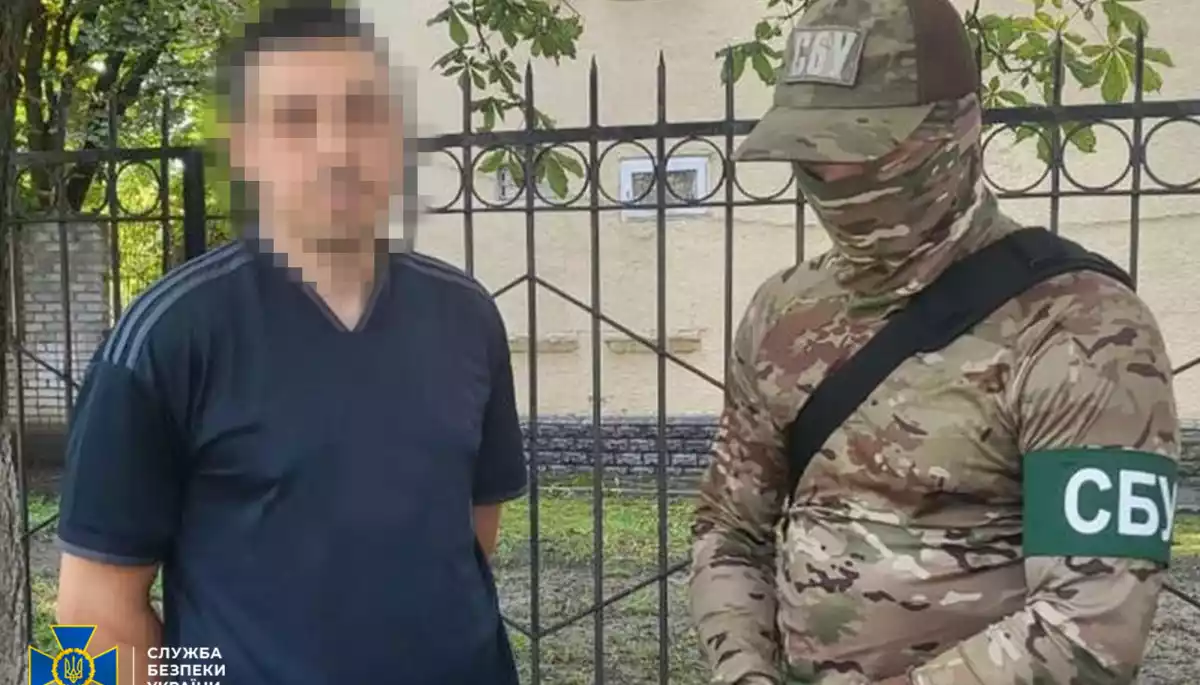 СБУ затримала мешканця Куп'янська, який під час окупації міста брав участь у репресіях проти учасників руху опору на Харківщині