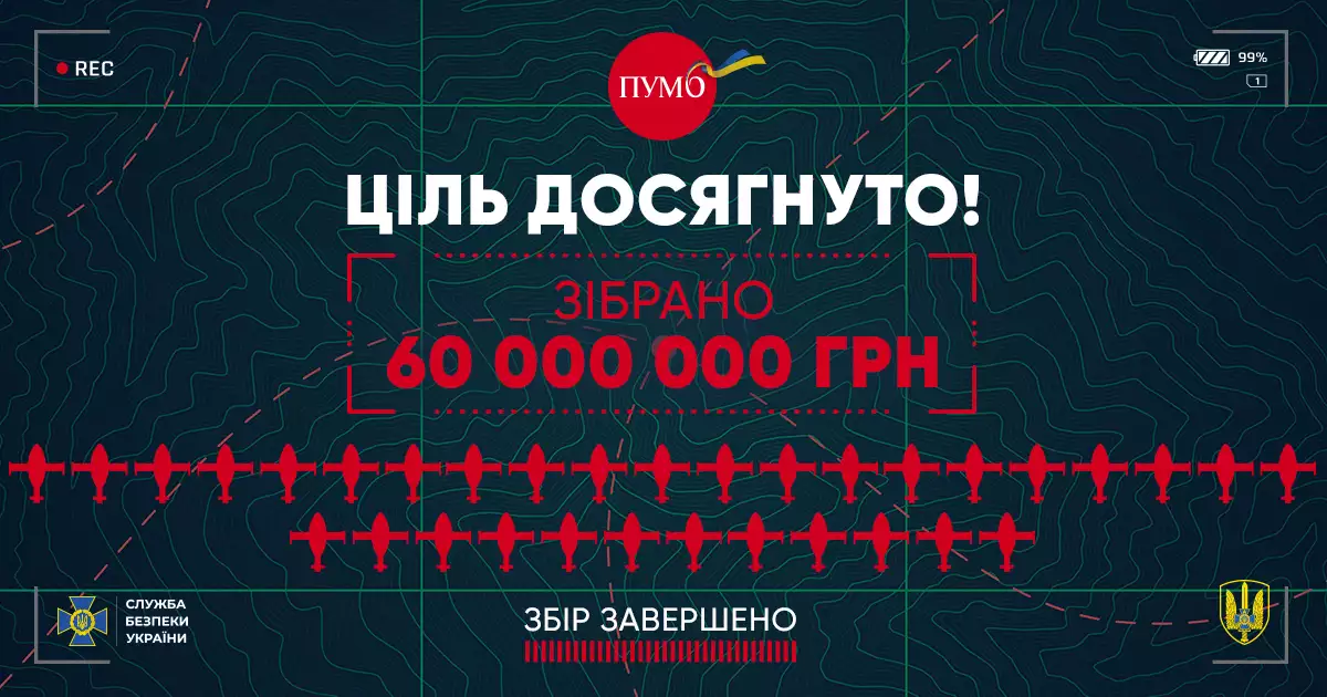 Українці разом із ПУМБ зібрали 60 млн грн на перші далекобійні БпЛА &laquo;Морок&raquo;