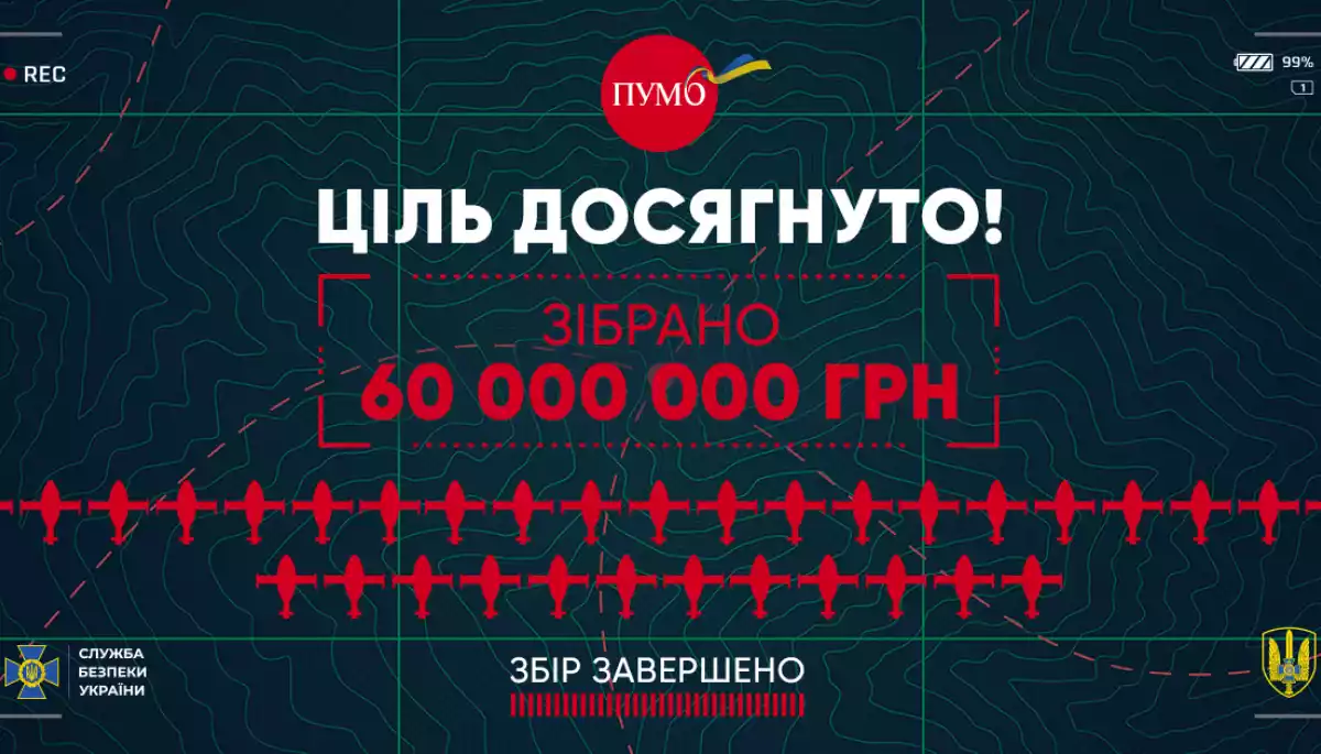 Українці разом із ПУМБ зібрали 60 млн грн на перші далекобійні БпЛА «Морок»