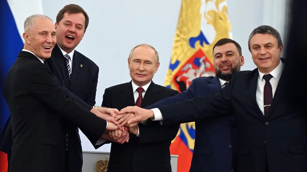 Диктатор Путін хоче встановити «день возз’єднання» Росії й тимчасово окупованих українських територій