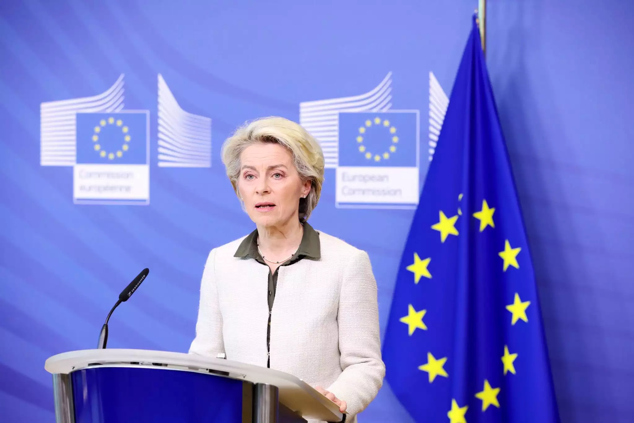 Урсула фон дер Ляєн: «Європейська комісія запропонує продовжити наш тимчасовий захист для українців у ЄС»