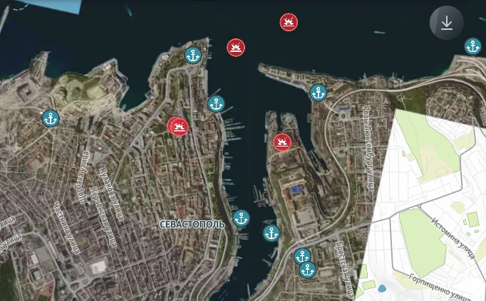 «Крим.Реалії» оновили інтерактивну мапу військових об'єктів РФ після атаки на судзавод у Севастополі