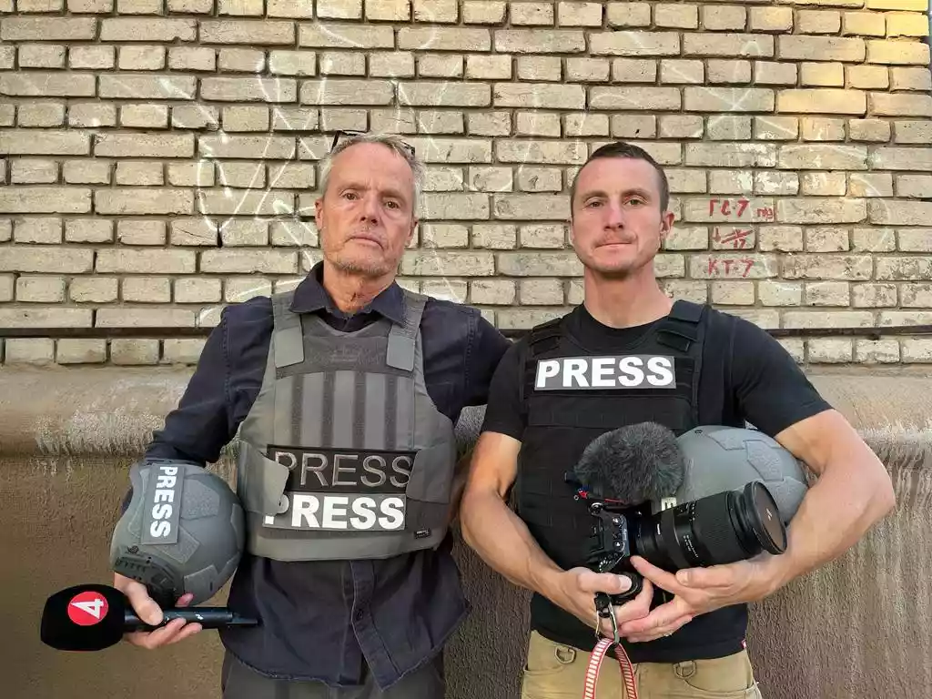 У МЗС України засудили напад росіян на журналістів шведського телеканалу TV4, що стався на Запоріжжі