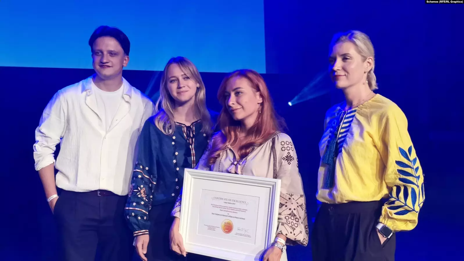 &laquo;Схеми&raquo; здобули спецвідзнаку міжнародного конкурсу розслідувань Global Shining Light Award 2023