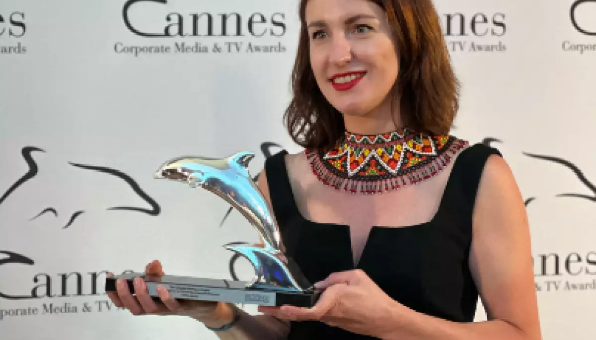 Державне агентство розвитку туризму України відзначили «Срібним дельфіном» на фестивалі Cannes Corporate Media & TV Awards