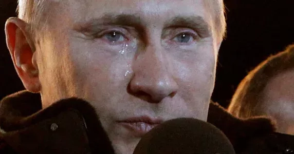 Путін &laquo;святкує&raquo; зі сльозами на очах: дайджест пропаганди за 28 вересня 2023 року