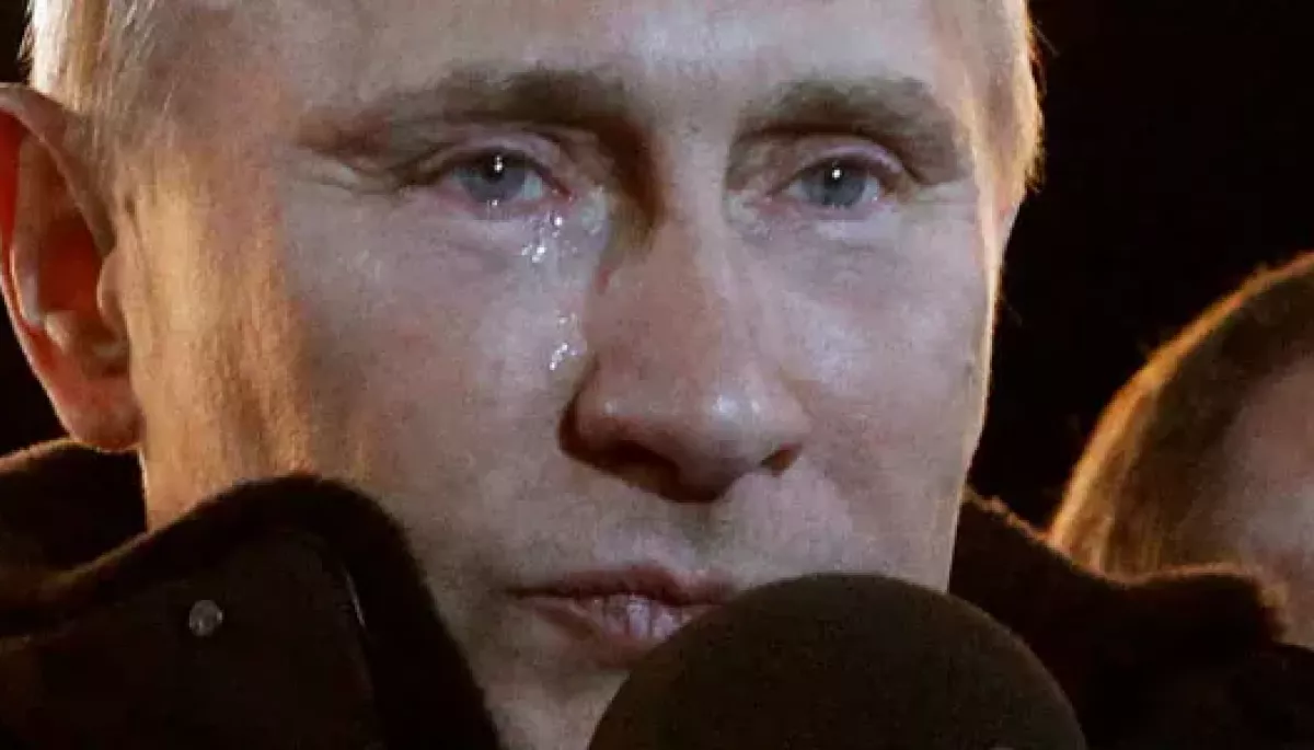 Путін &laquo;святкує&raquo; зі сльозами на очах: дайджест пропаганди за 28 вересня 2023 року