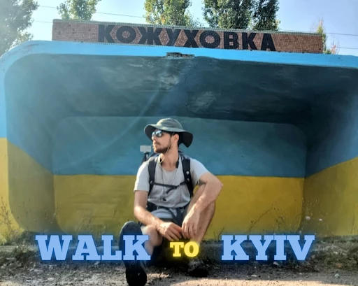 Італійський журналіст вирішив пройти 500 км, щоб зібрати мільйон євро на допомогу Україні