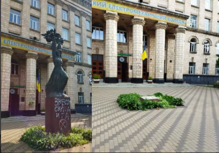 &laquo;Микола Островський нарешті пішов геть&raquo; : У Києві демонтували пам&rsquo;ятник радянському письменнику