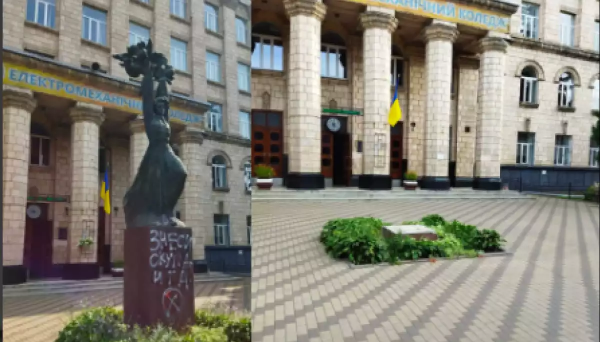 &laquo;Микола Островський нарешті пішов геть&raquo; : У Києві демонтували пам&rsquo;ятник радянському письменнику