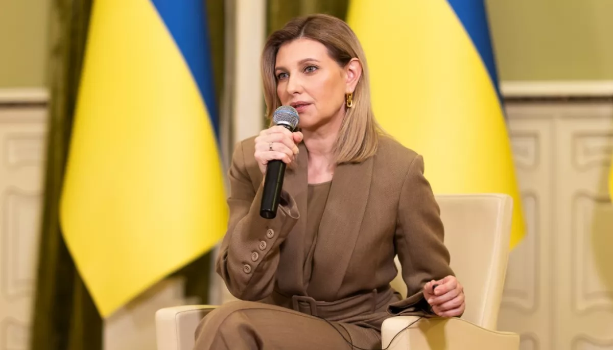 Олена Зеленська розповіла африканським медіа про викрадення Росією українських дітей