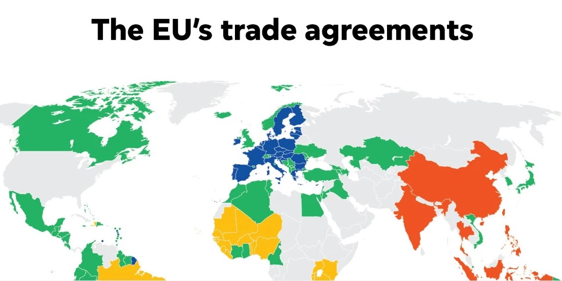 На сайті Європарламенту показали мапу України без Криму. Видалили і перепросили