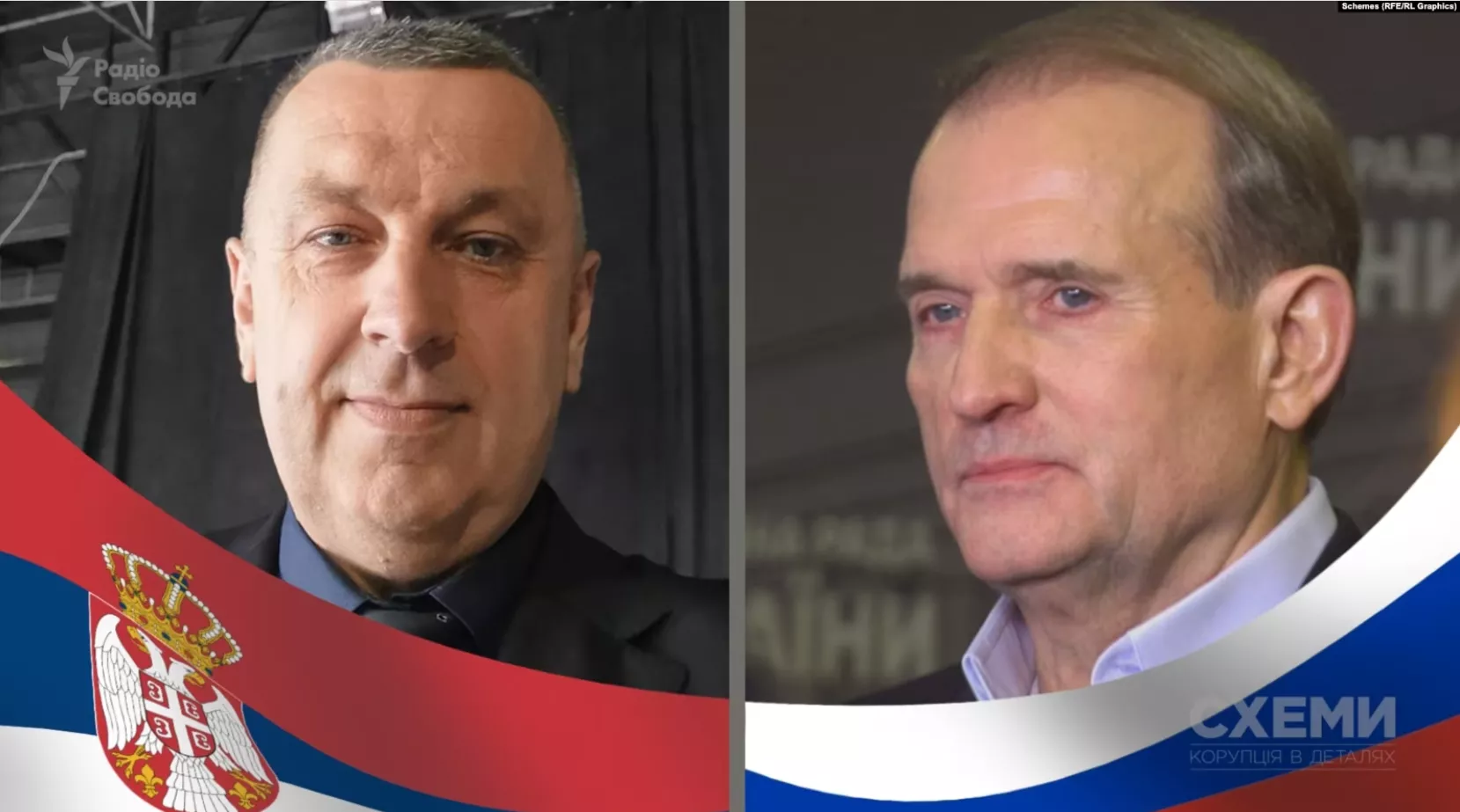«Схеми»: У Сербії з'явилася філія руху Медведчука «Другая Украина», яку очолив проросійський політик