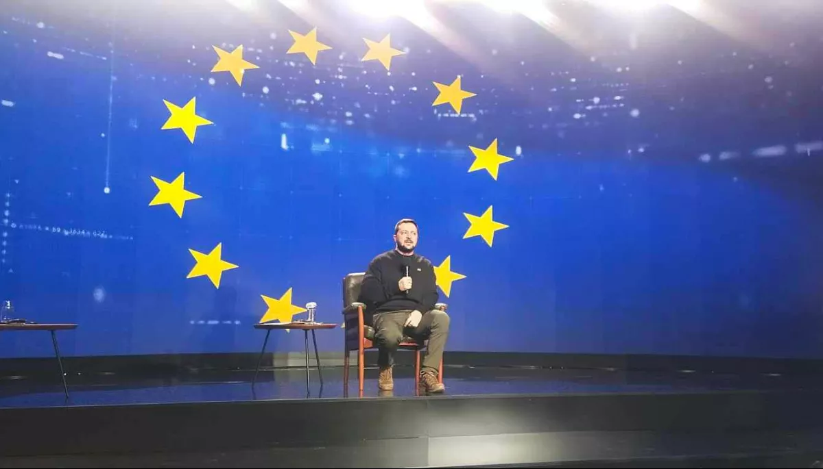 Зеленський на пресконференції різко відповідав на запитання деяких журналістів і заявив, що він «не тряпка»