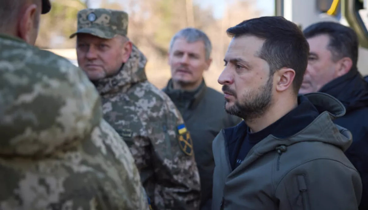 Володимир Зеленський: «У мене робочі відносини з Валерієм Залужним»