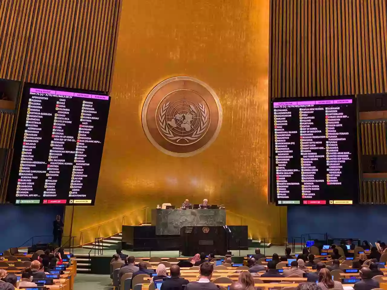 Генасамблея ООН засудила порушення Росією прав людини на окупованих територіях