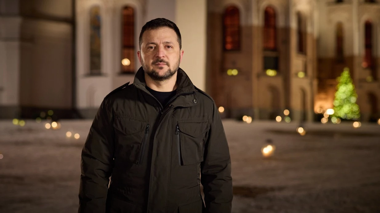 Володимир Зеленський привітав українців з Різдвом Христовим (ВІДЕО)