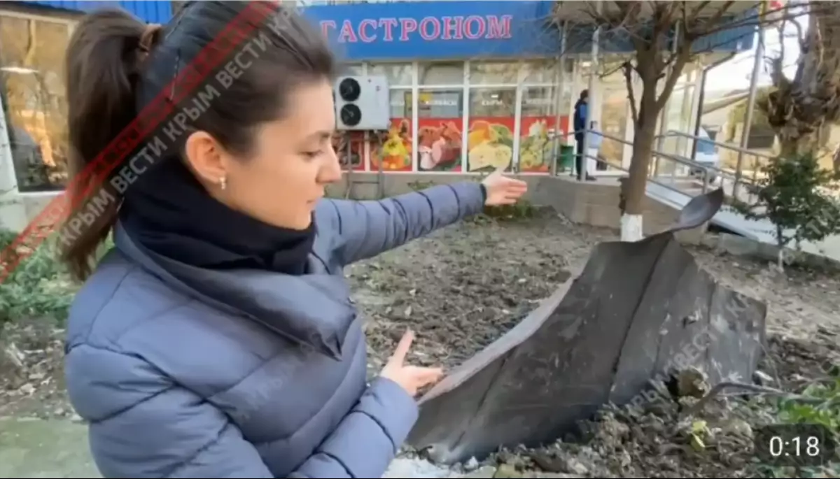 У Криму пропагандисти публікують відео з наслідками знищення російського корабля у Феодосії попри заборону окупантів
