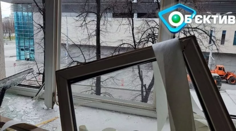 У Харкові внаслідок ракетної атаки 30 грудня пошкодений ньюзрум медіагрупи «Об’єктив»