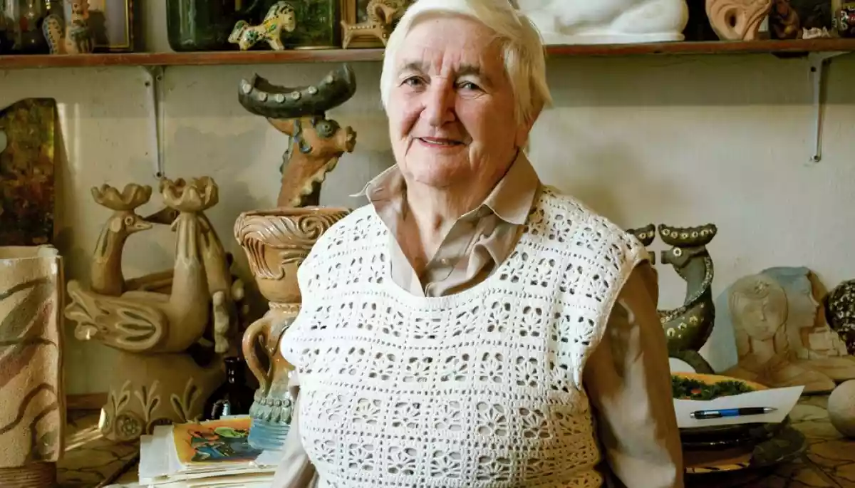 Померла відома художниця Оксана Грудзинська — авторка панно на станції київського метро «Хрещатик»