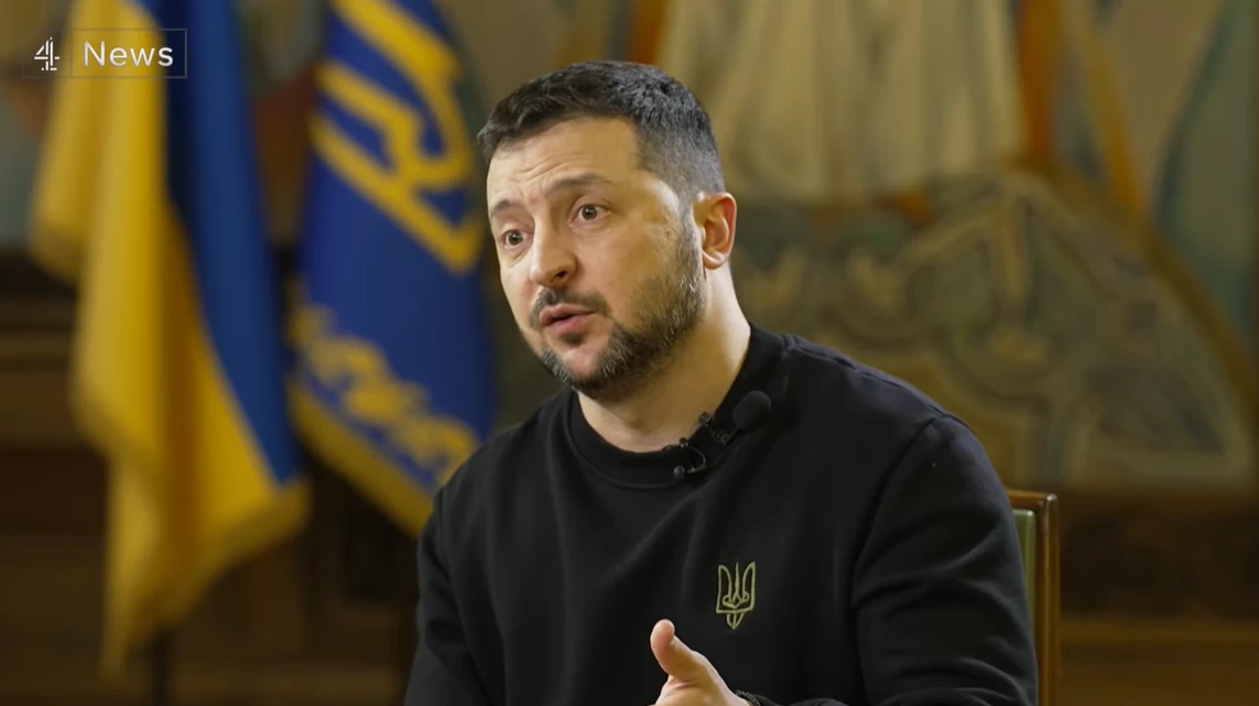 Зеленський в інтерв'ю британському каналу Channel 4: Факт прихованого відеозапису журналістів мають розслідувати