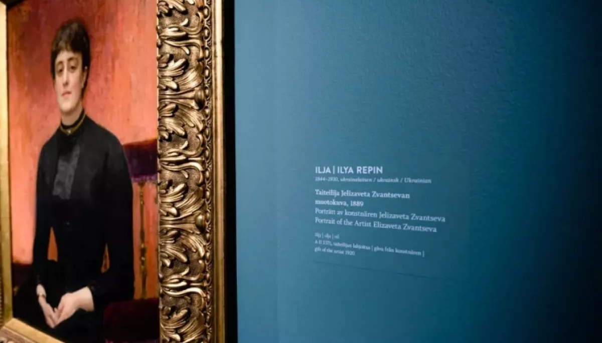 Ілля Рєпін, українець: Найбільший художній музей Фінляндії «Атенеум» відновив справжню національність художника