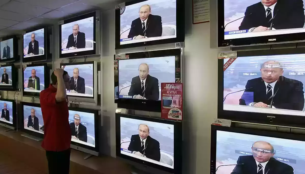 ГУР: Російські окупанти встановили понад 18 тисяч пристроїв для супутникового телебачення «Русский мир» на ТОТ