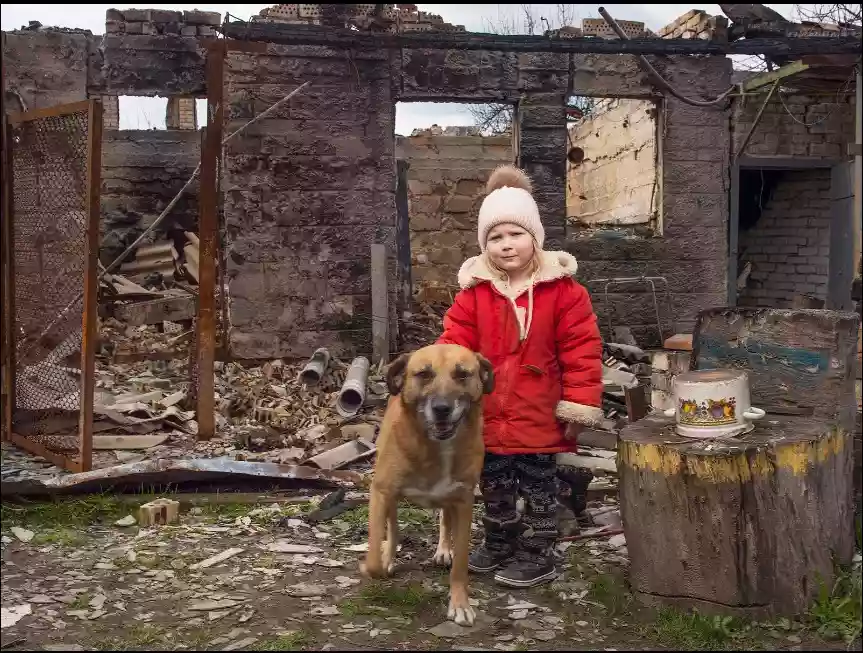 У Раді Європи відкрили фотовиставку про дітей на війні в Україні (ФОТО)