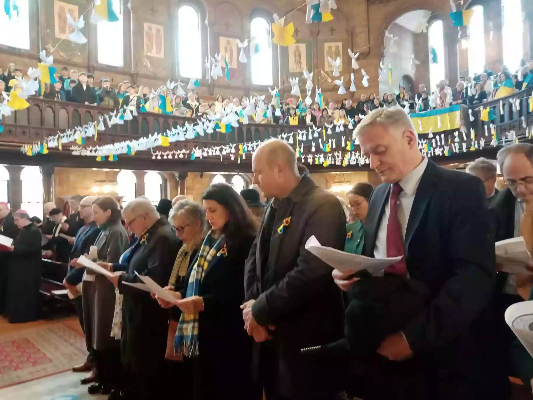 У Лондоні в Українському греко-католицькому соборі відбулася міжконфесійна молитва за мир в Україні