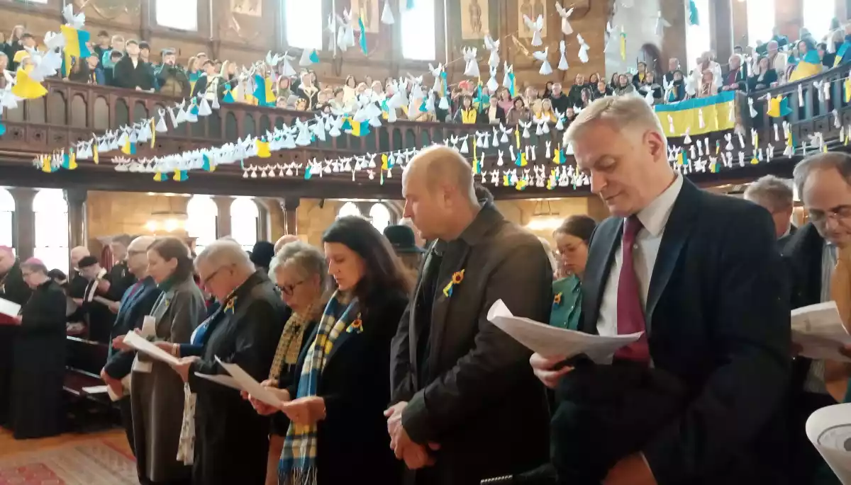 У Лондоні в Українському греко-католицькому соборі відбулася міжконфесійна молитва за мир в Україні