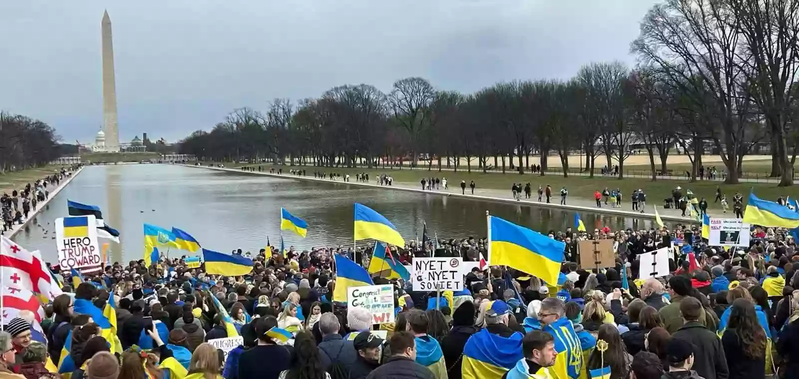 Інтерактивна мапа від «УП»: 24 лютого на підтримку України провели більше тисячі заходів у 69 країнах