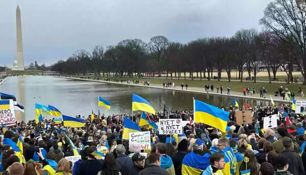 Інтерактивна мапа від «УП»: 24 лютого на підтримку України провели більше тисячі заходів у 69 країнах