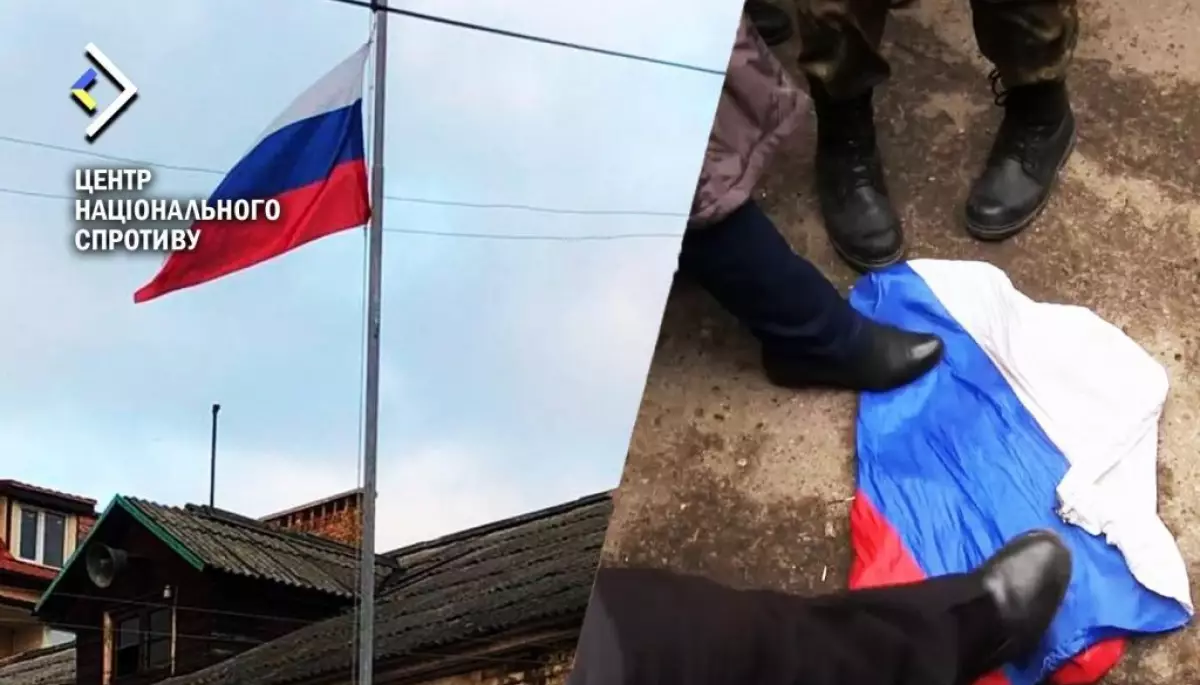 Окупанти зобов’язали всі навчальні заклади та дитсадки вивішувати прапор РФ